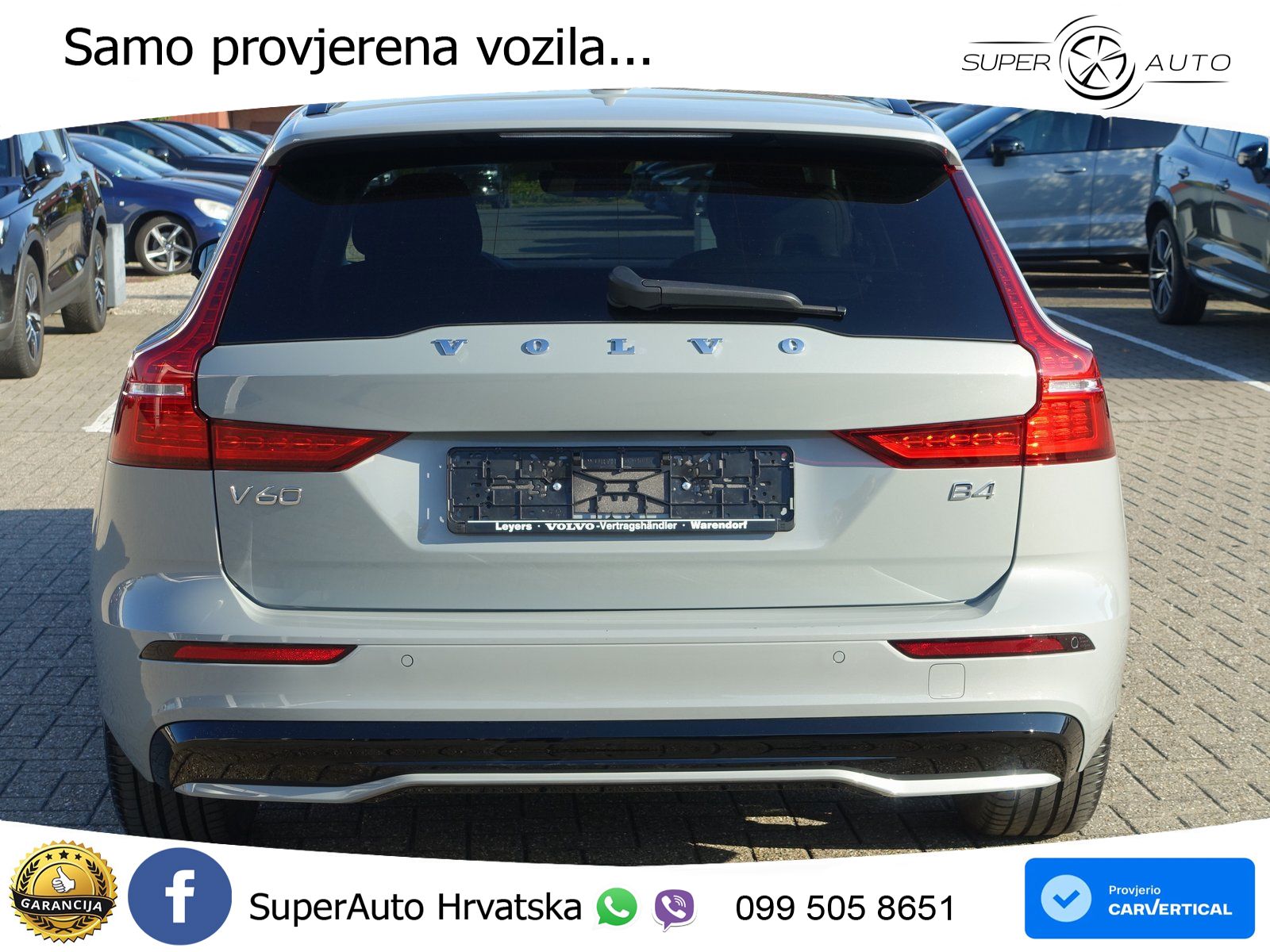 Volvo V60 2.0 B4 Benzin DCT ACC+HEAD+4xGR SJED+360+PANO
