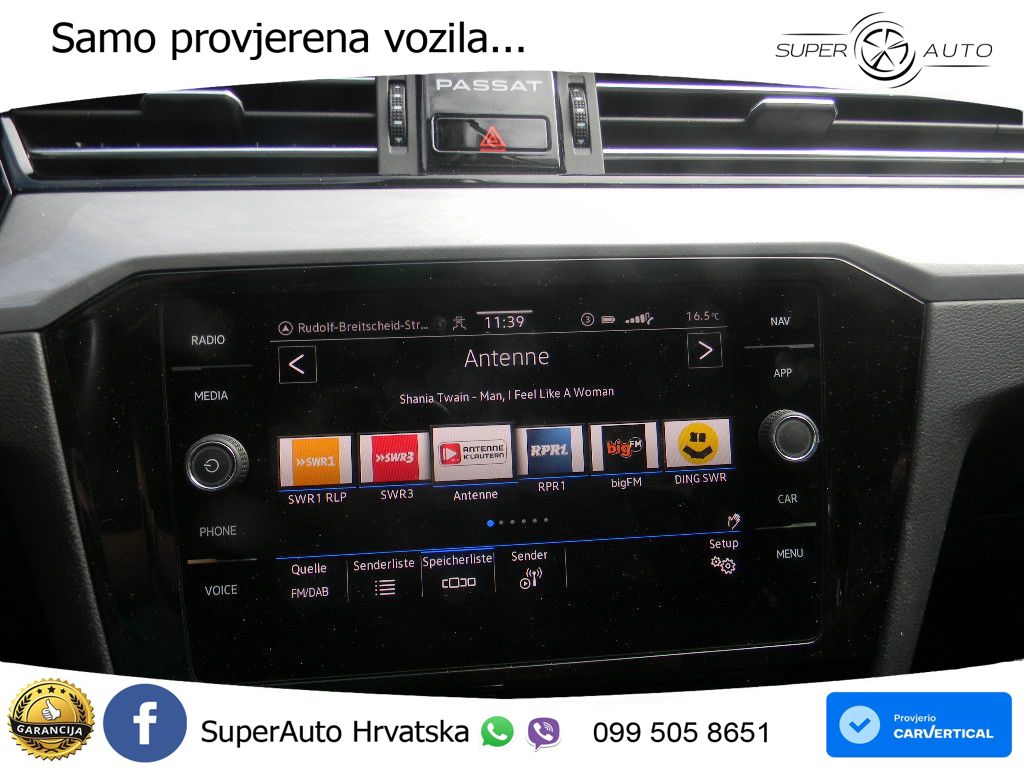 Volkswagen Passat Variant 2.0 TDI (150 KS) DSG Business LED+GR SJED+ACC