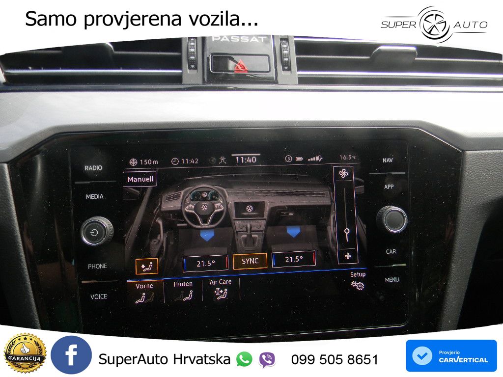 Volkswagen Passat Variant 2.0 TDI (150 KS) DSG Business LED+GR SJED+ACC