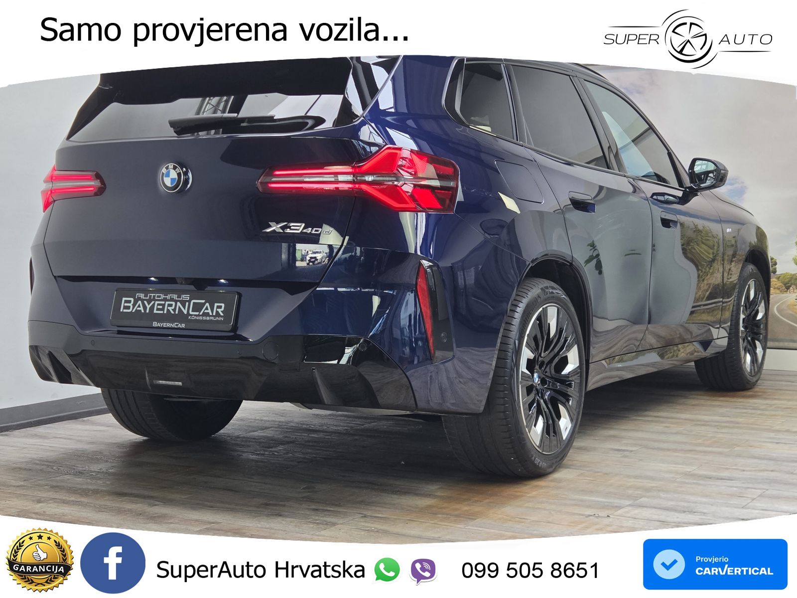 BMW X3 40d xDrive Steptronic M Sport LED+GR SJED+ACC