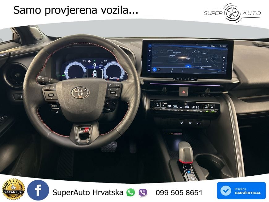 Toyota C-HR 2.0 (198 KS) Hybrid AWD e-CVT GR Sport LED+GR SJED+ACC