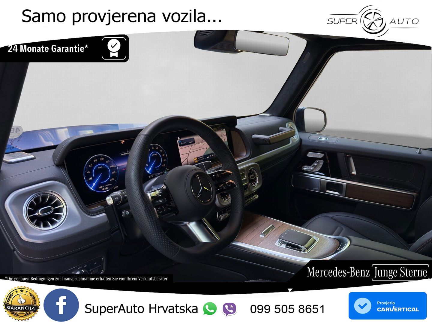 Mercedes G 580 EQ Long 116 kWh (587 KS) 4MATIC Exclusive LED+GR SJED+ACC