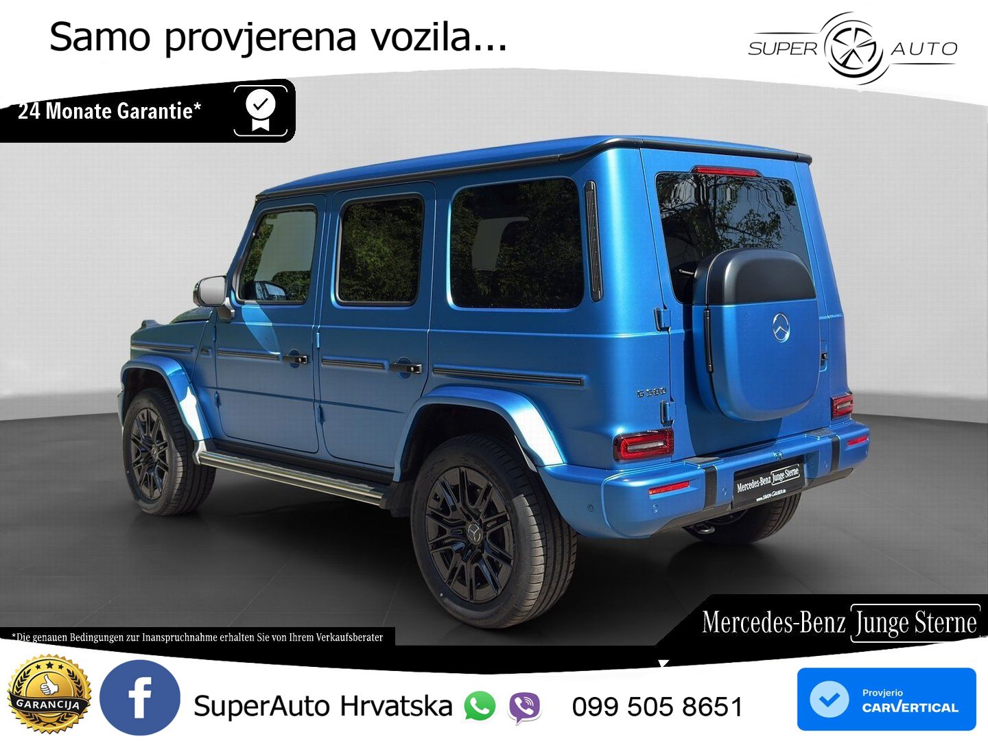 Mercedes G 580 EQ Long 116 kWh (587 KS) 4MATIC Exclusive LED+GR SJED+ACC