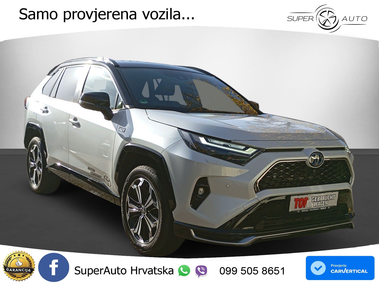 Toyota RAV4 2.5 (306 KS) Hybrid AWD-i eCVT Style LED+GR SJED+ACC