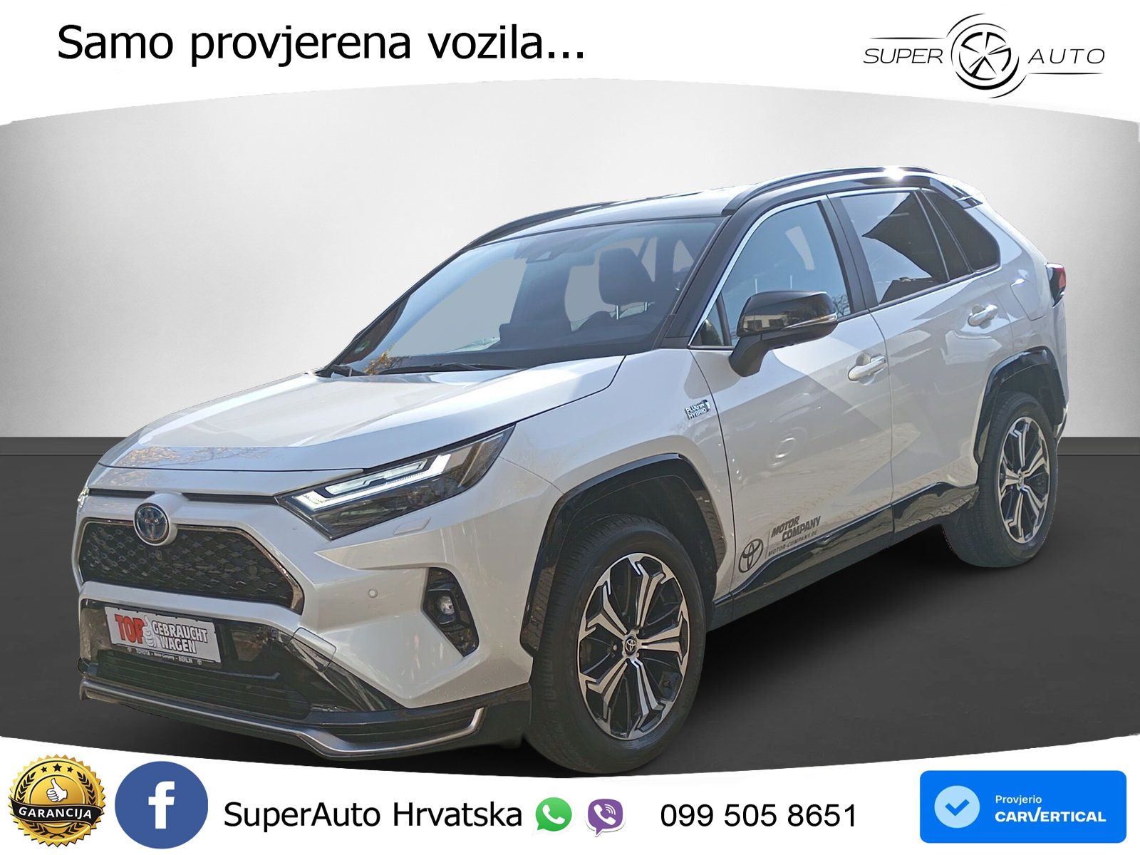 Toyota RAV4 2.5 (306 KS) Hybrid AWD-i eCVT Style LED+GR SJED+ACC