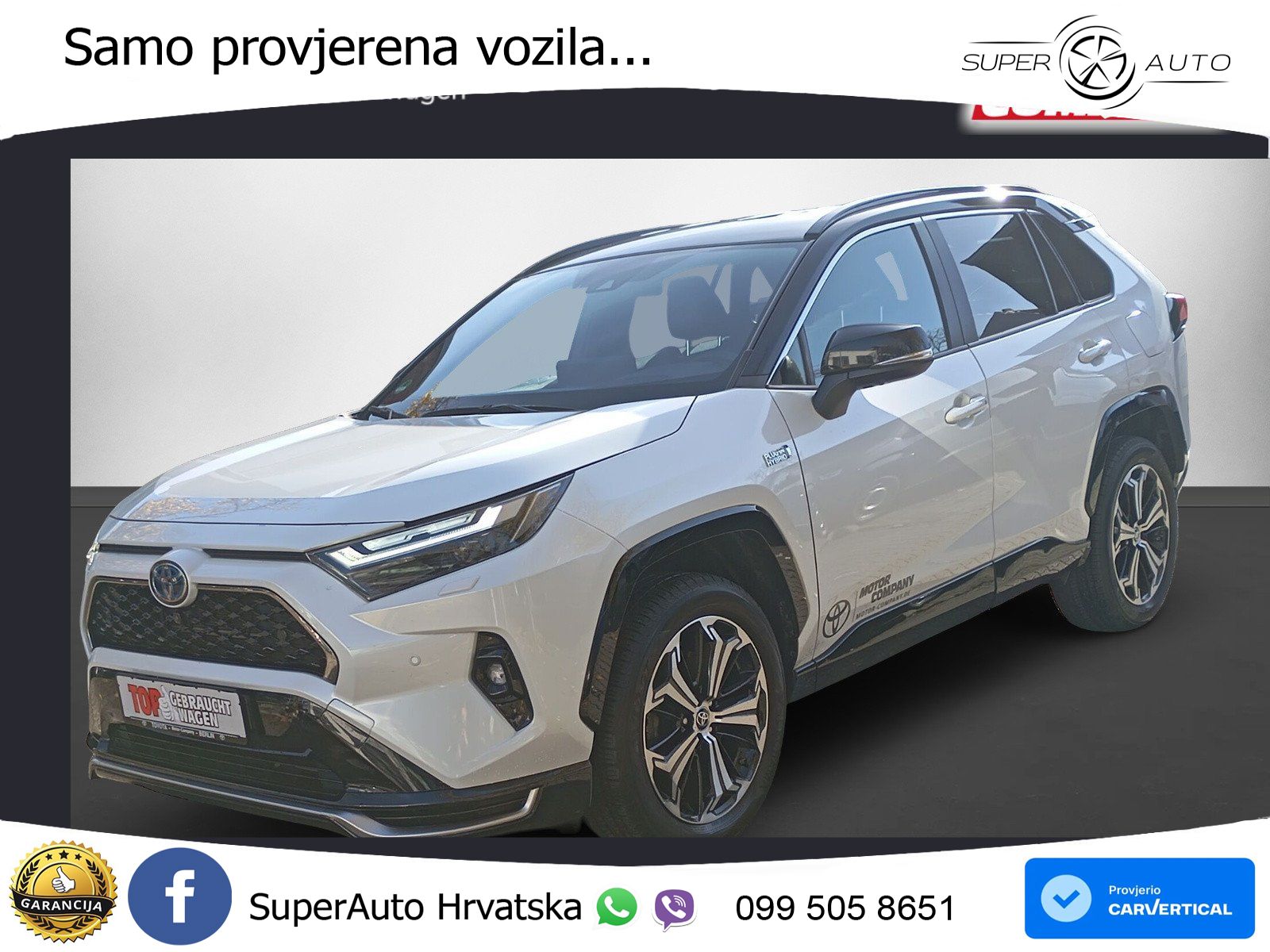 Toyota RAV4 2.5 (306 KS) Hybrid AWD-i eCVT Style LED+GR SJED+ACC
