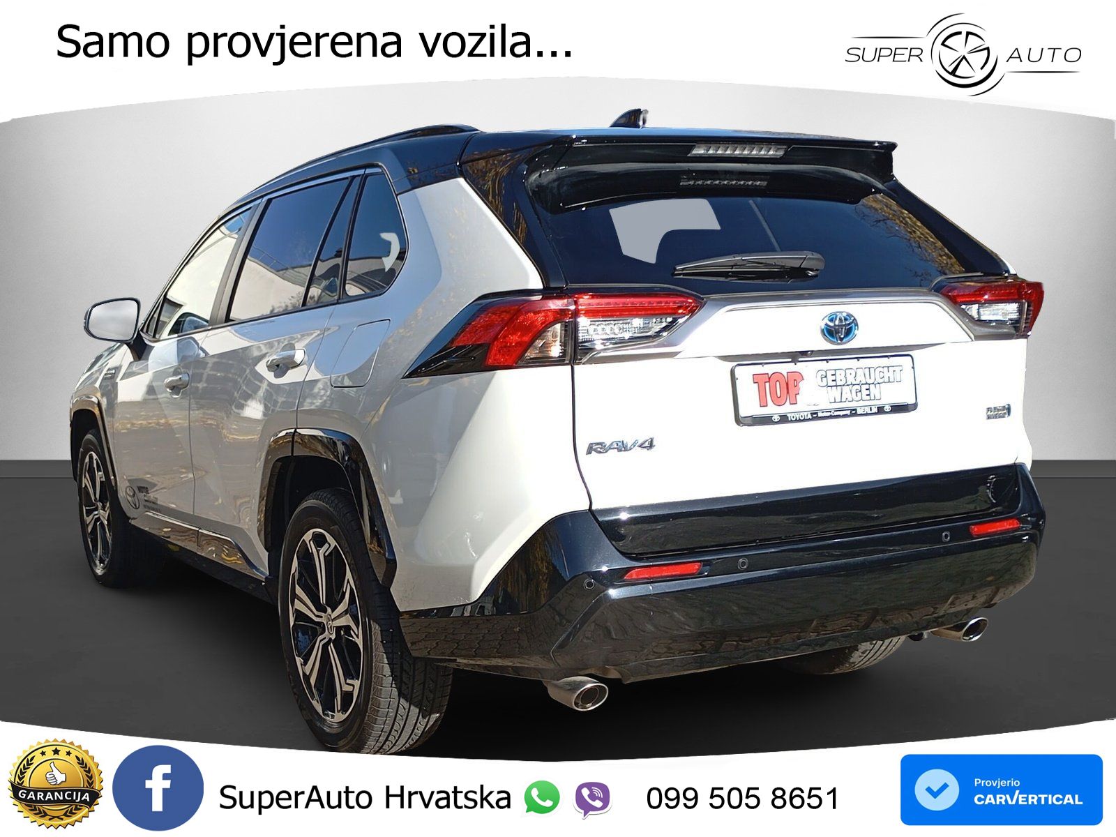 Toyota RAV4 2.5 (306 KS) Hybrid AWD-i eCVT Style LED+GR SJED+ACC