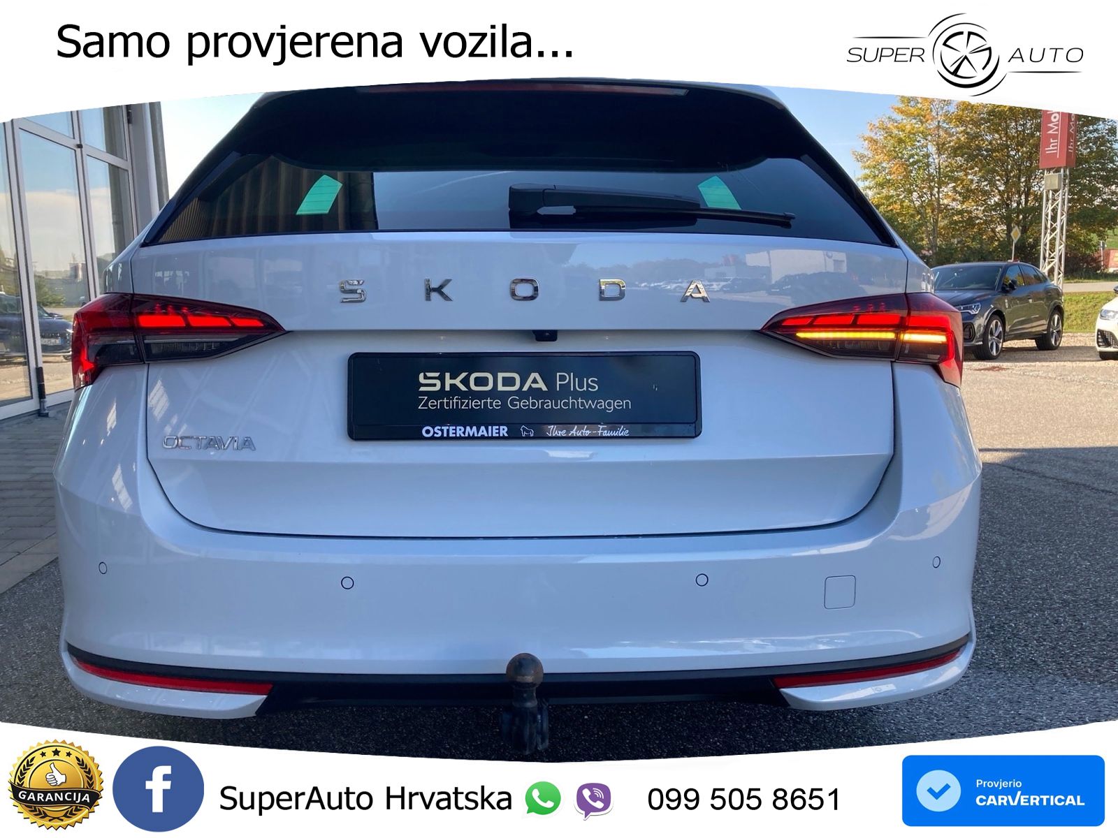 Škoda Octavia Combi 2.0 TDI (150 KS) DSG Selection LED+GR SJED+ACC