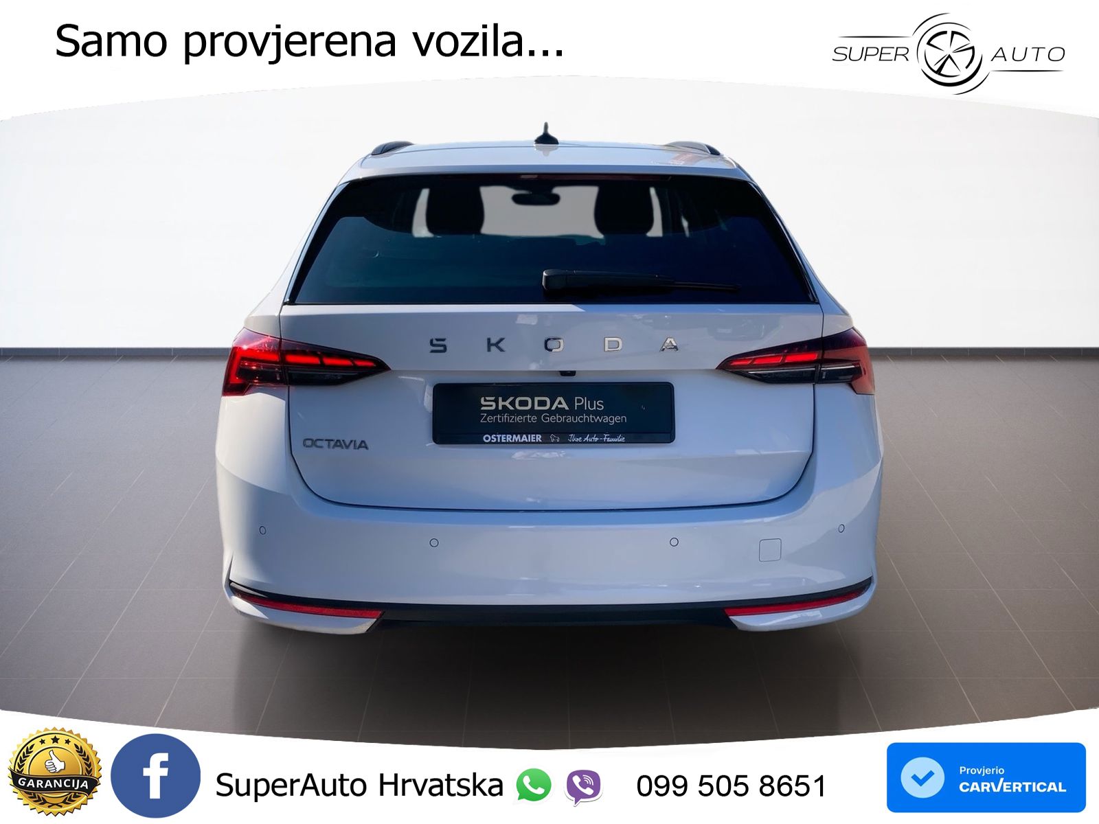 Škoda Octavia Combi 2.0 TDI (150 KS) DSG Selection LED+GR SJED+ACC