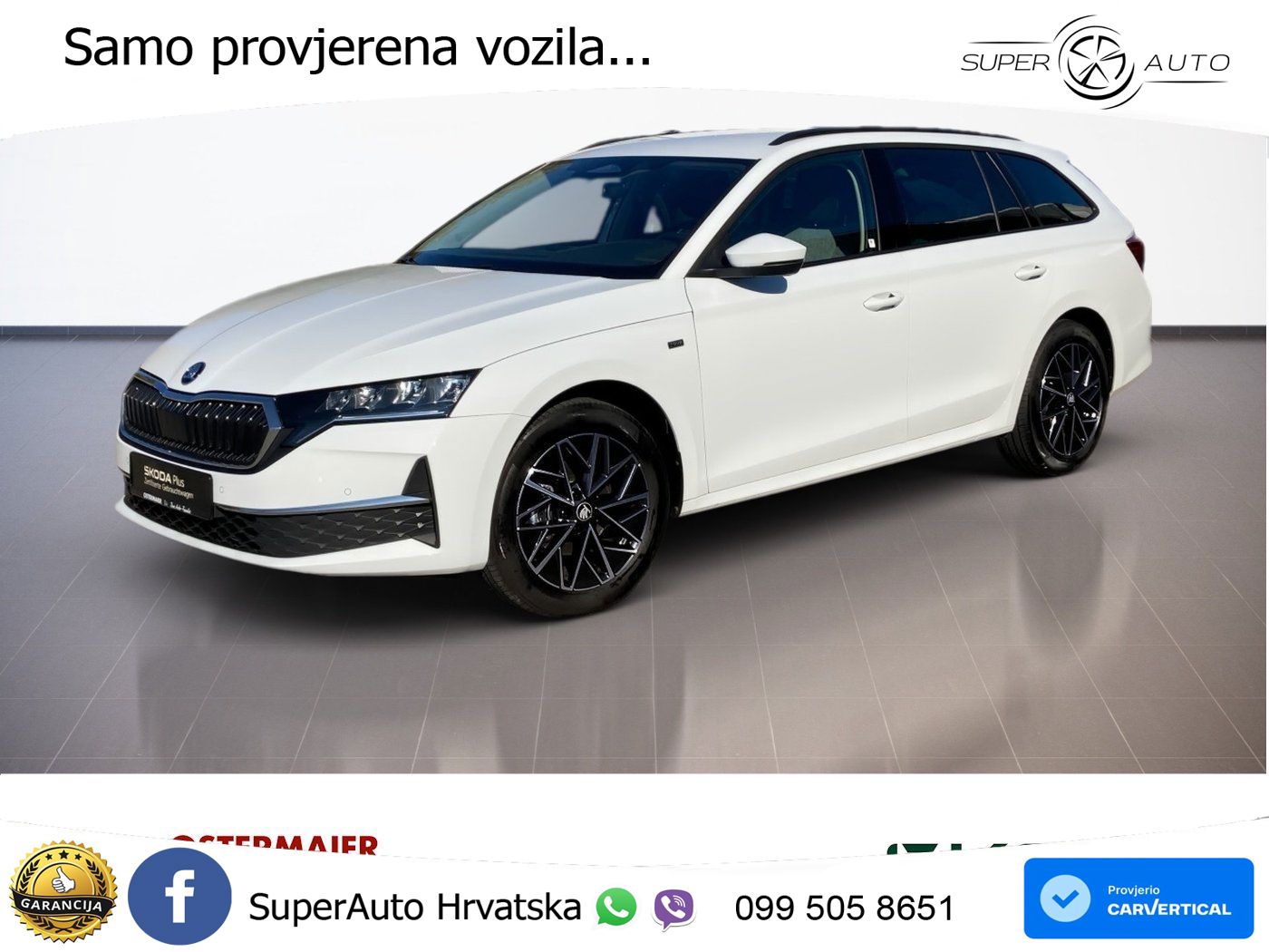 Škoda Octavia Combi 2.0 TDI (150 KS) DSG Selection LED+GR SJED+ACC