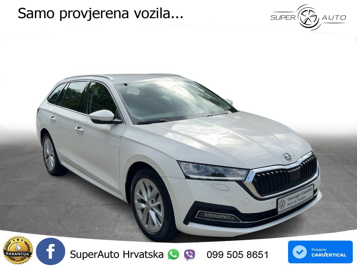 Škoda Octavia Combi 2.0 TDI (150 KS) DSG LED+GR SJED+ACC
