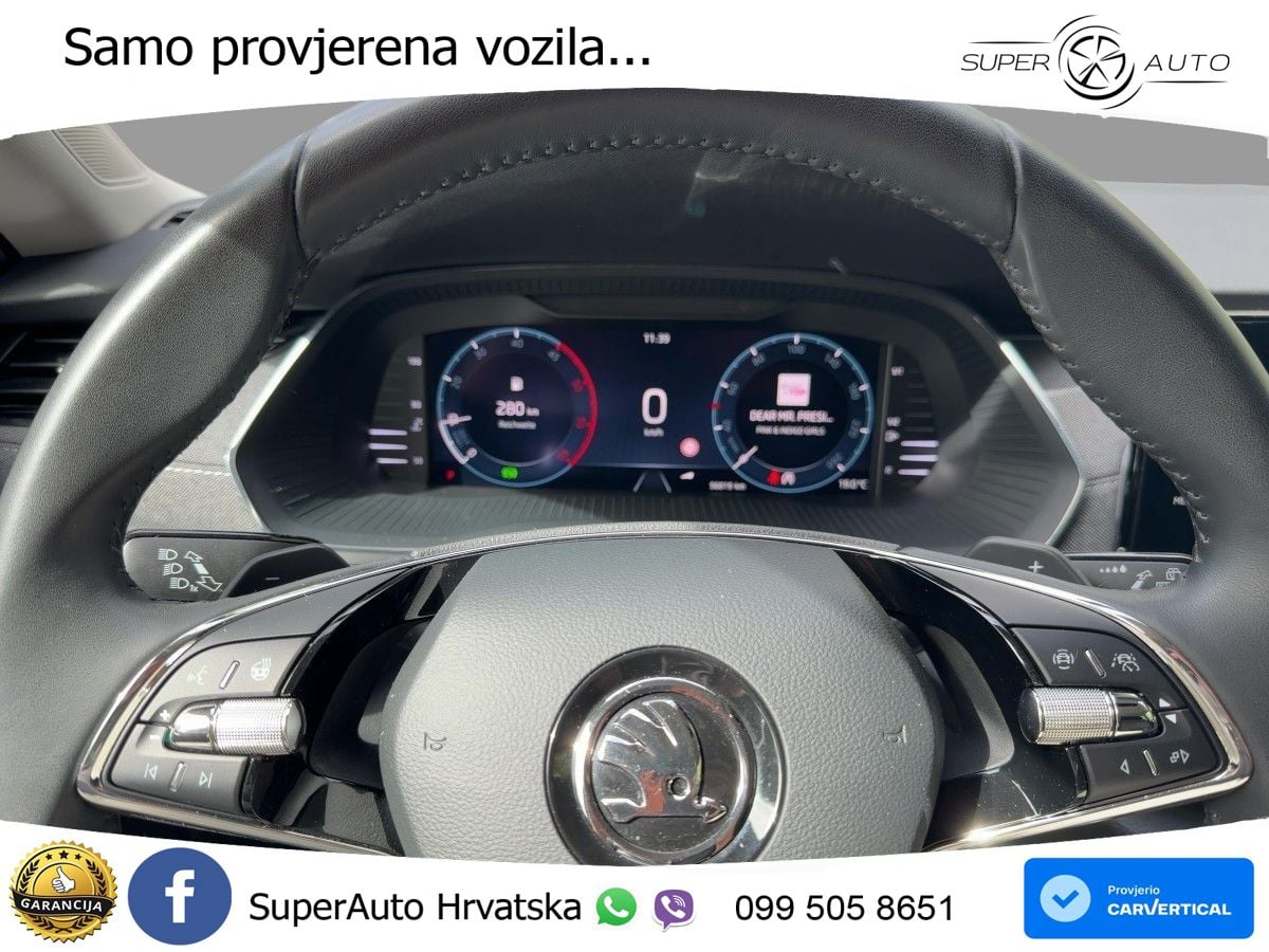 Škoda Octavia Combi 2.0 TDI (150 KS) DSG LED+GR SJED+ACC