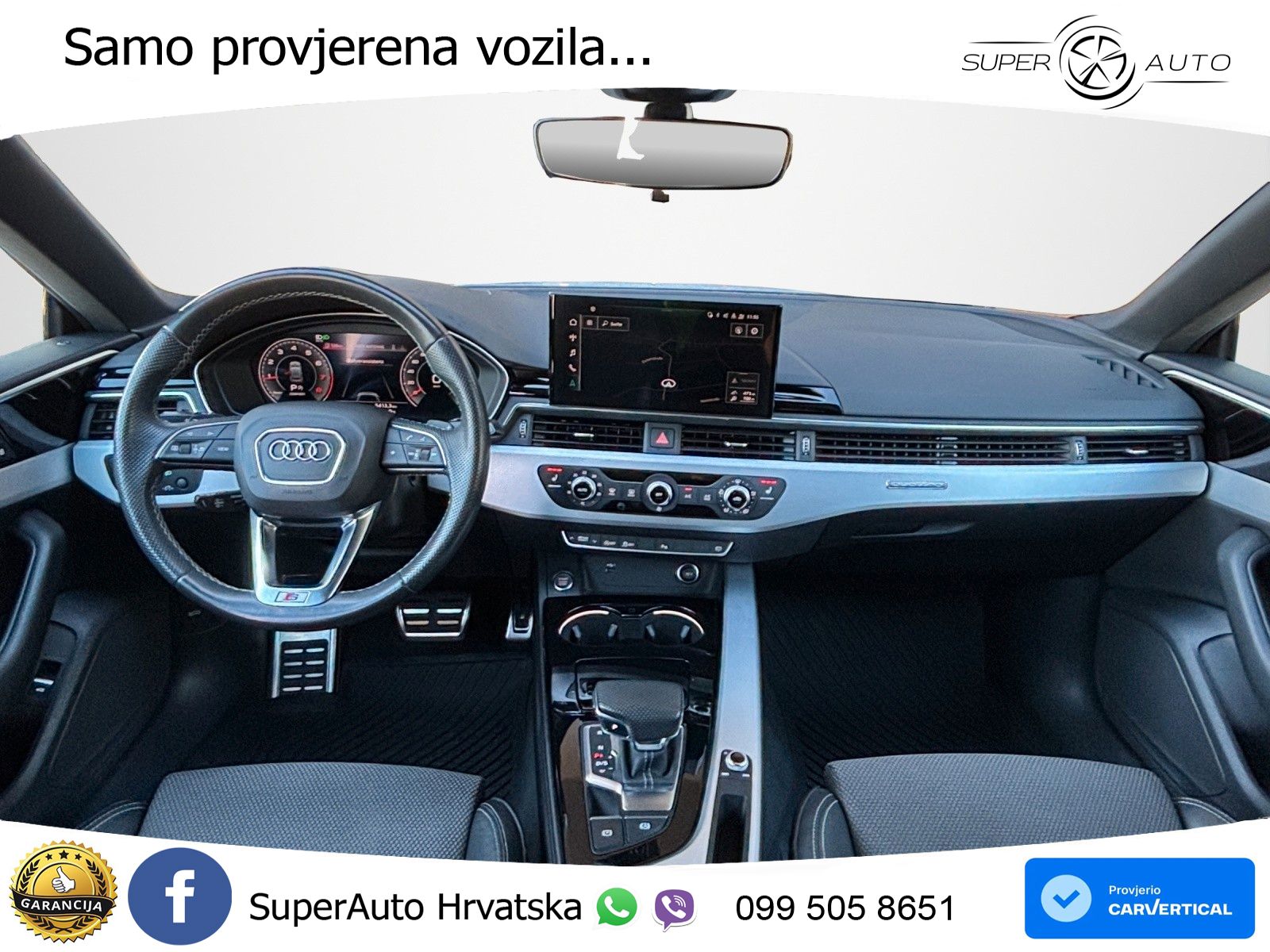 Audi A5 Sportback 45 TFSI (265 KS) quattro S tronic S line MATRIX+GR SJED+KAM