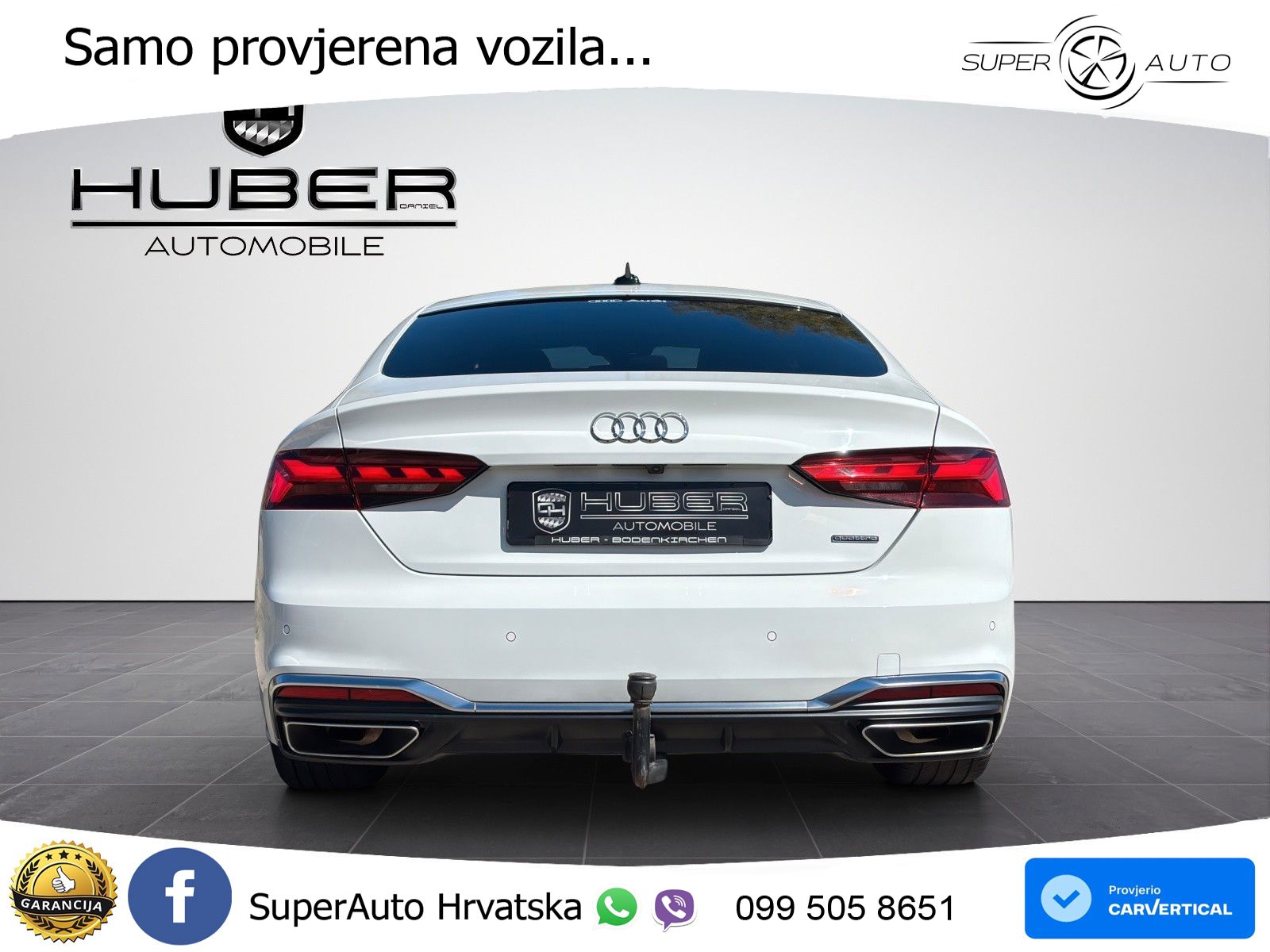 Audi A5 Sportback 45 TFSI (265 KS) quattro S tronic S line MATRIX+GR SJED+KAM