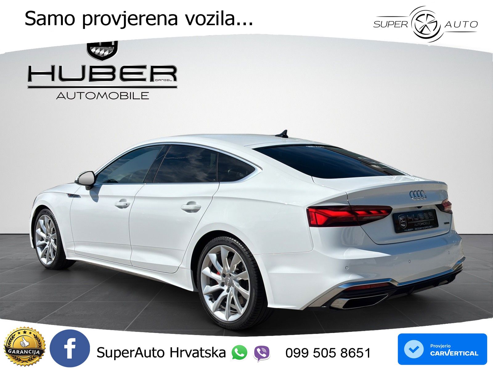 Audi A5 Sportback 45 TFSI (265 KS) quattro S tronic S line MATRIX+GR SJED+KAM
