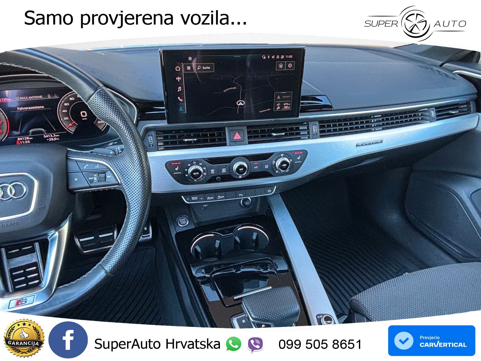 Audi A5 Sportback 45 TFSI (265 KS) quattro S tronic S line MATRIX+GR SJED+KAM