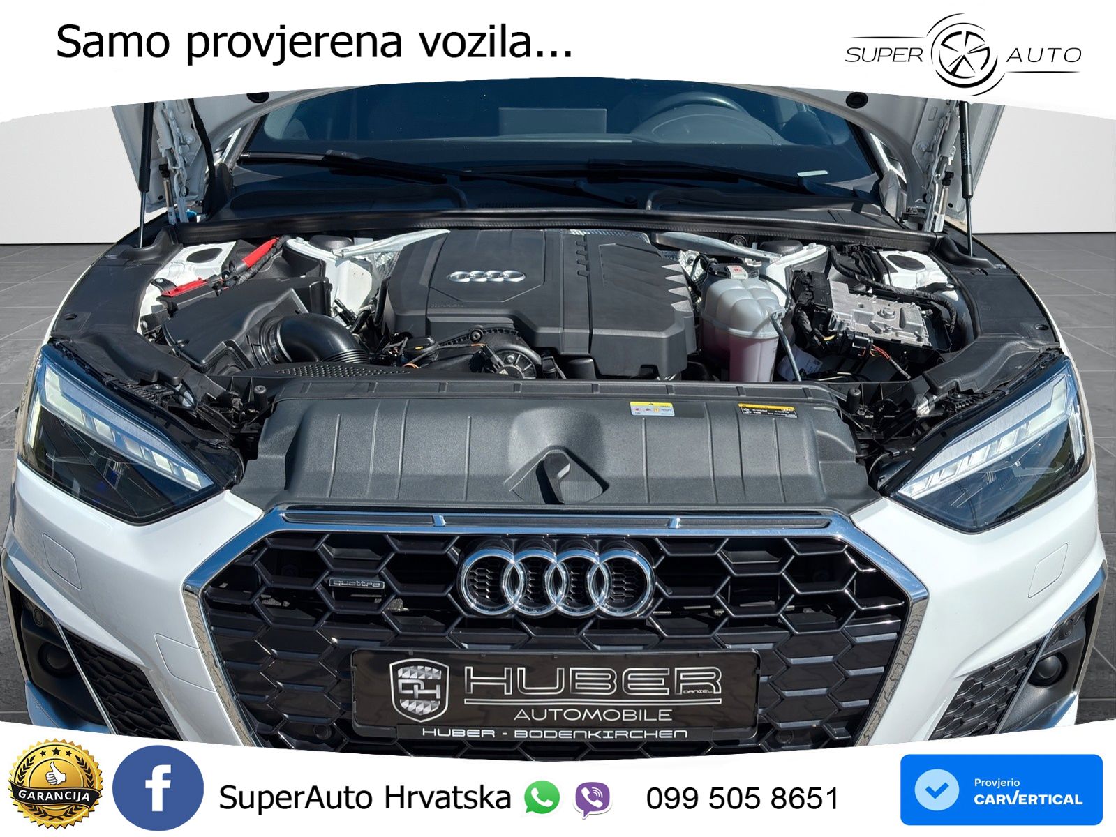 Audi A5 Sportback 45 TFSI (265 KS) quattro S tronic S line MATRIX+GR SJED+KAM