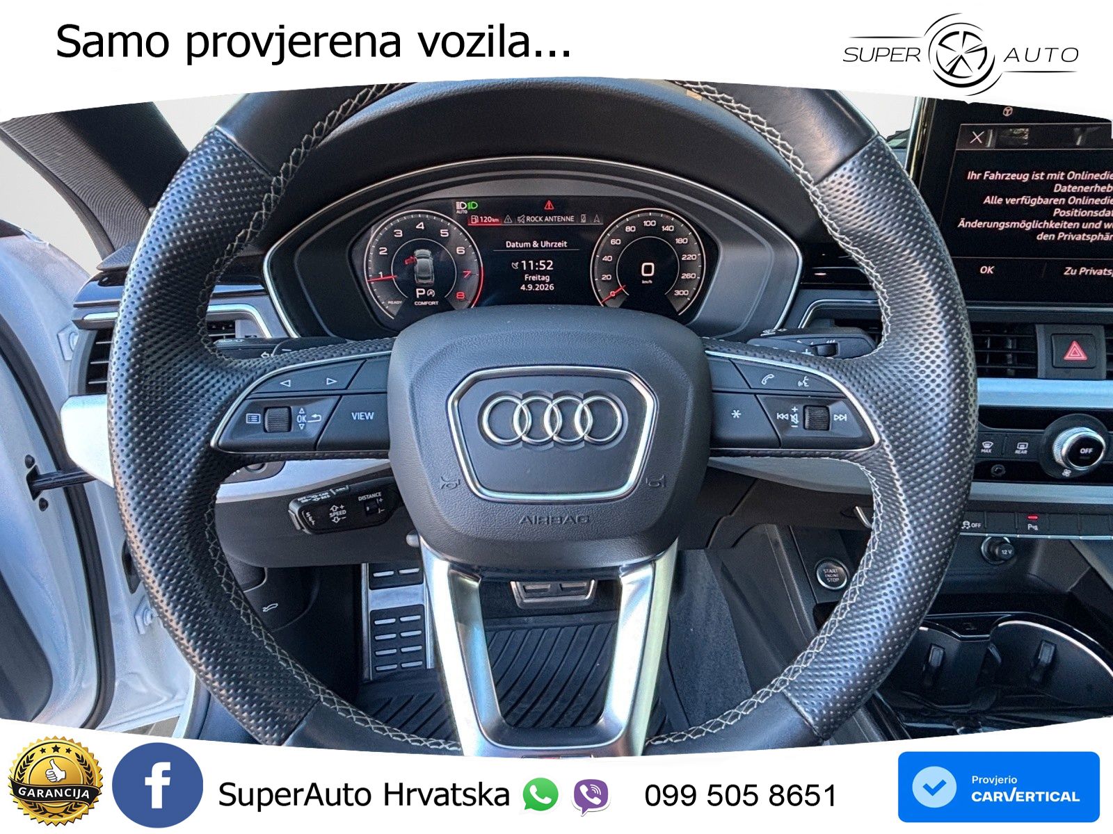 Audi A5 Sportback 45 TFSI (265 KS) quattro S tronic S line MATRIX+GR SJED+KAM
