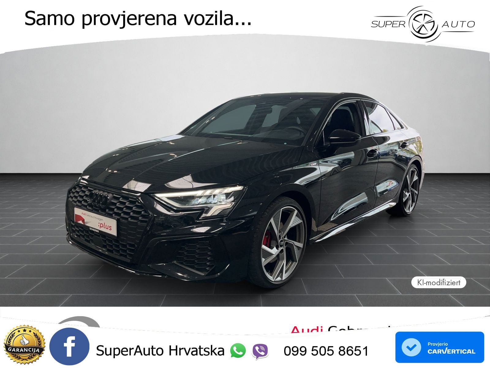 Audi A3 Limuzina 35 TFSI (150 KS) S tronic S line LED+GR SJED+ACC