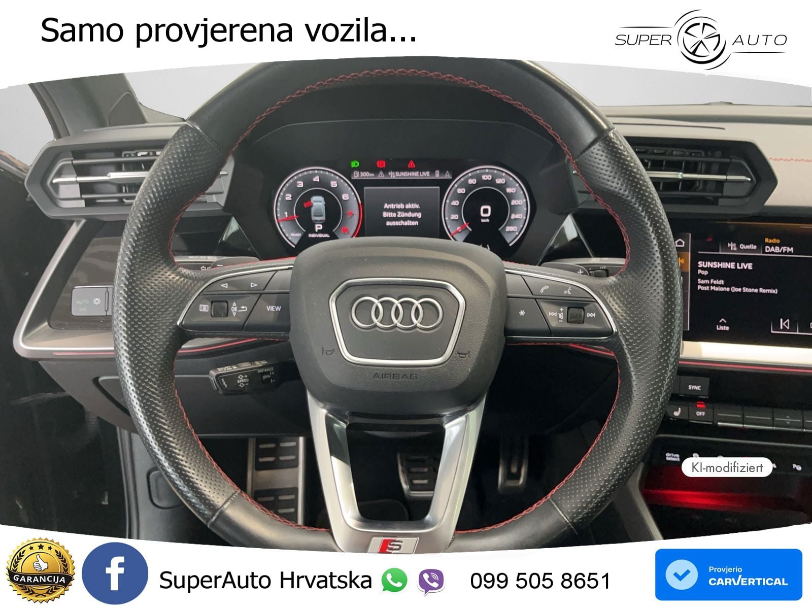 Audi A3 Limuzina 35 TFSI (150 KS) S tronic S line LED+GR SJED+ACC