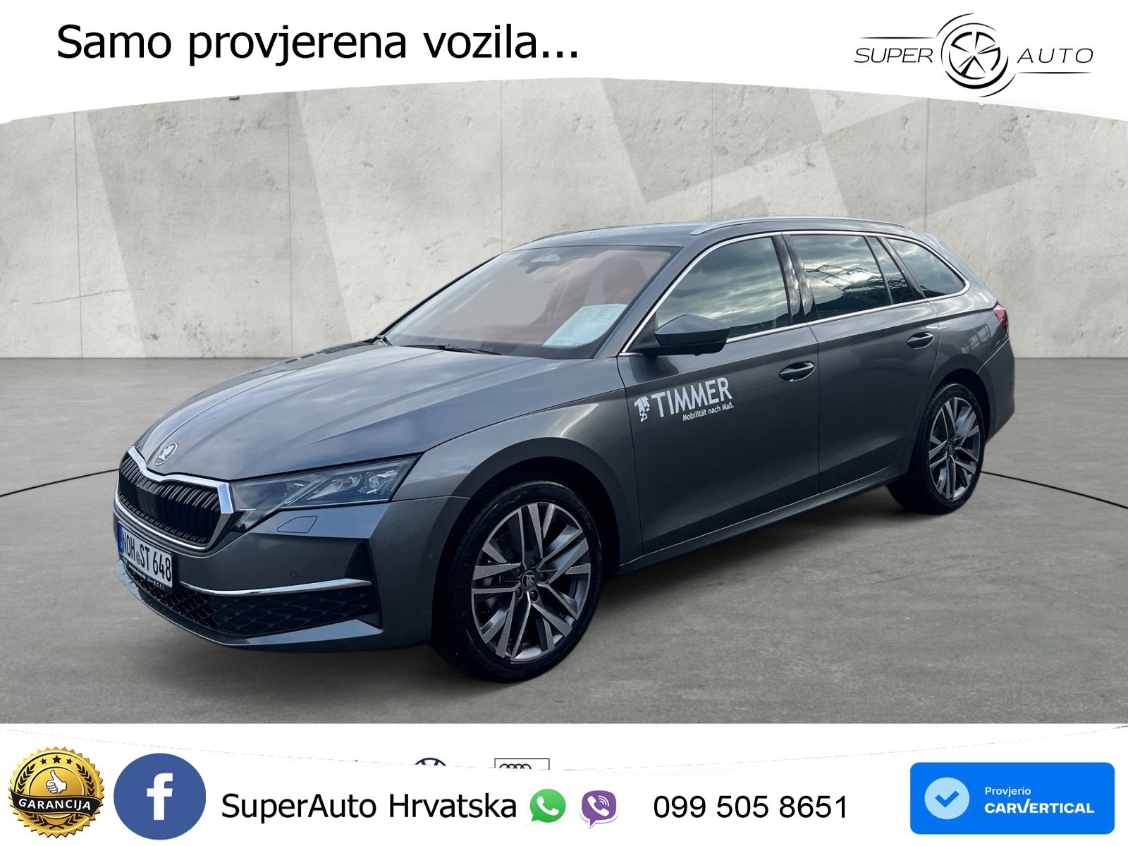 Škoda Octavia Combi 1.5 TSI (150 KS) DSG MATRIX+GR SJED+KAM