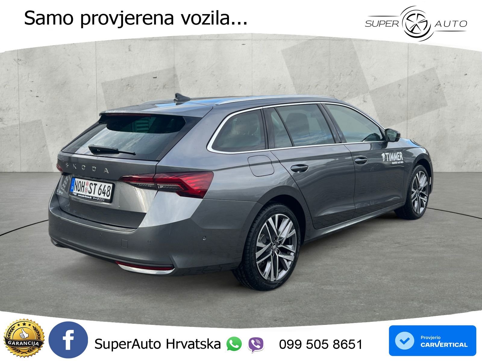 Škoda Octavia Combi 1.5 TSI (150 KS) DSG MATRIX+GR SJED+KAM