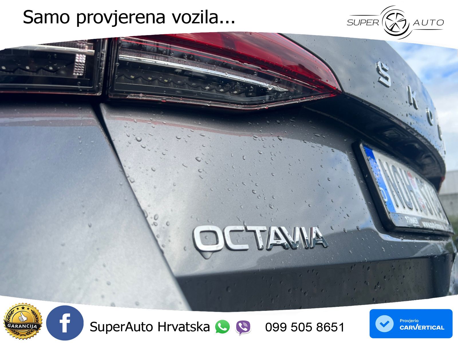 Škoda Octavia Combi 1.5 TSI (150 KS) DSG MATRIX+GR SJED+KAM