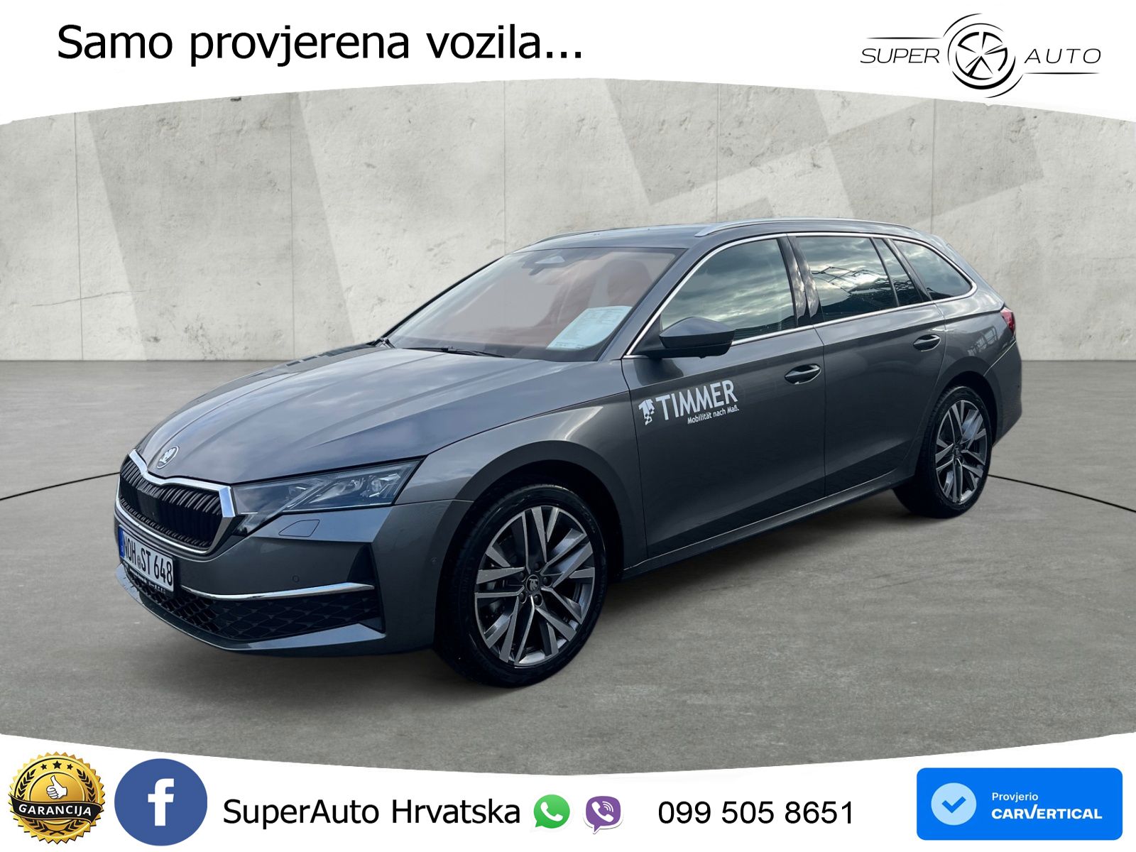 Škoda Octavia Combi 1.5 TSI (150 KS) DSG MATRIX+GR SJED+KAM
