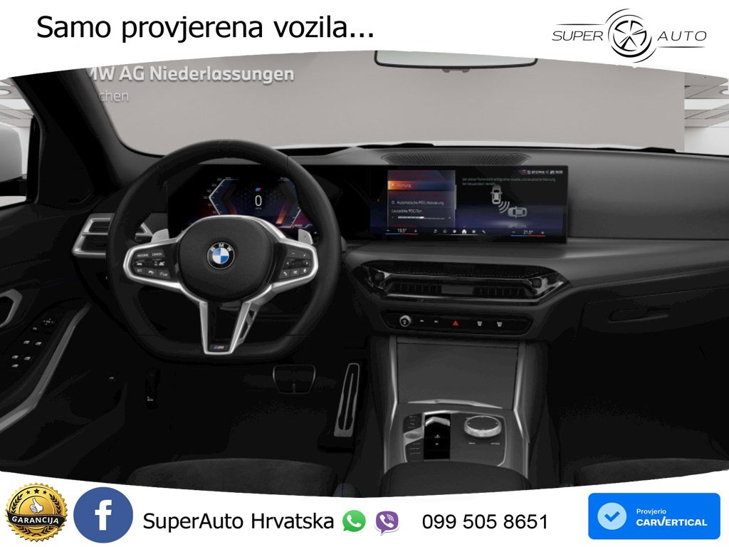 BMW 320d (190 KS) Steptronic M Sport LED+GR SJED+ACC