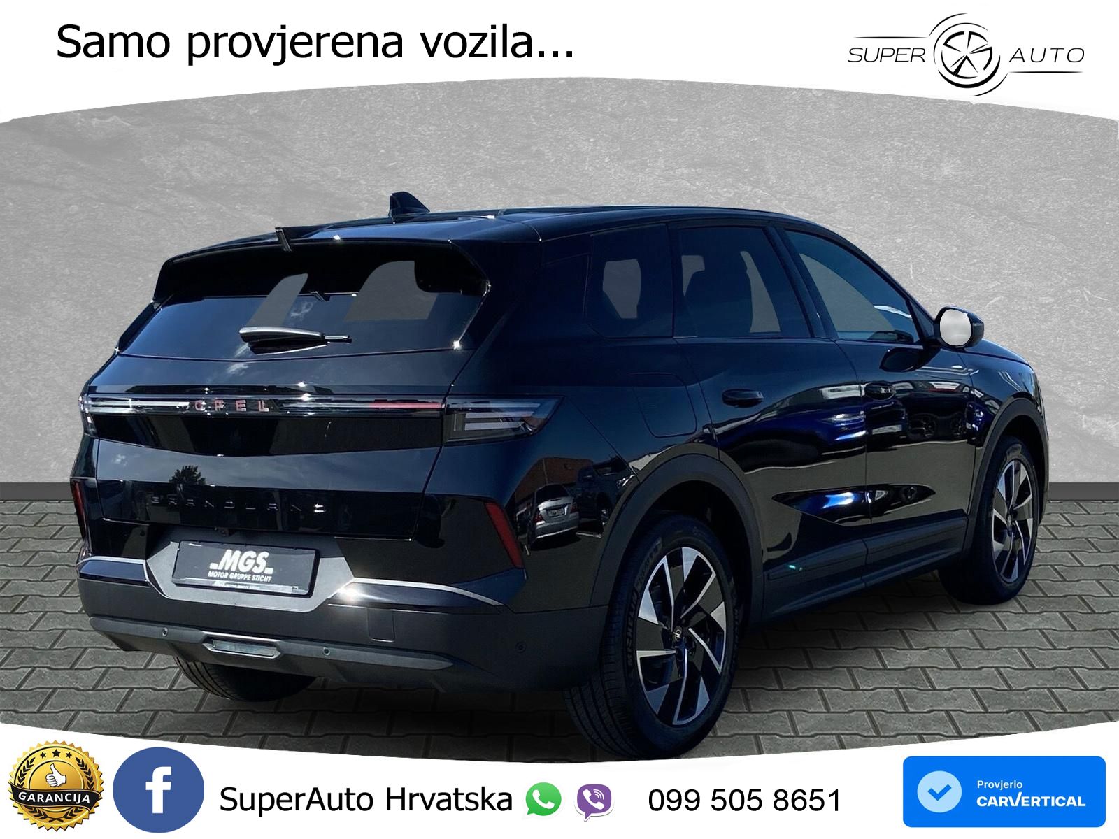 Opel Grandland 1.2 Turbo (145 KS) Hybrid eDCT GS LED+GR SJED+ACC