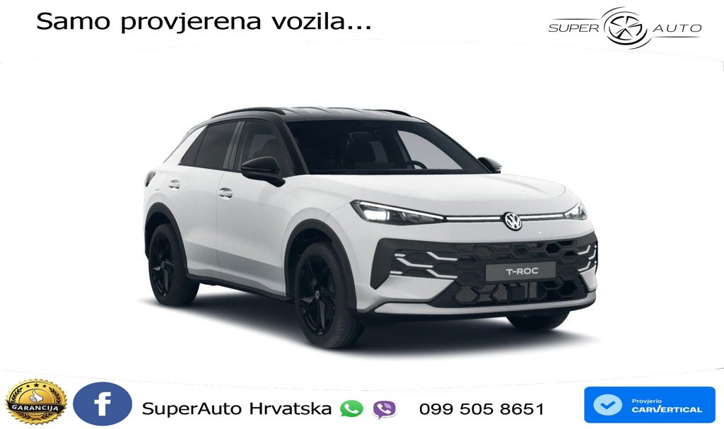 Volkswagen T-Roc 1.5 eTSI (116 KS)  DSG LED+GR SJED+ACC