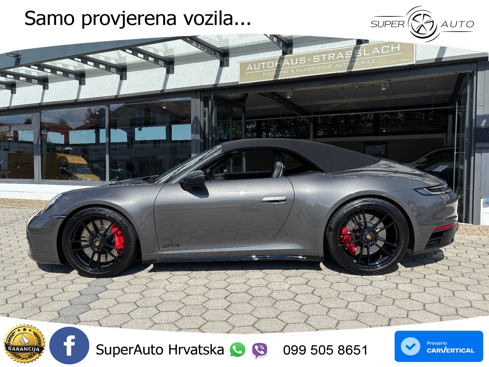 Porsche 911 Carrera 4 GTS Cabriolet 3.0 (480 KS) PDK