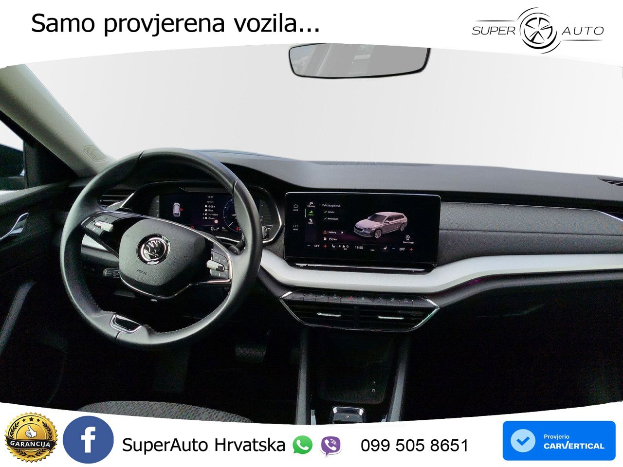 Škoda Octavia Combi 2.0 TDI (150 KS) DSG LED+GR SJED+ACC