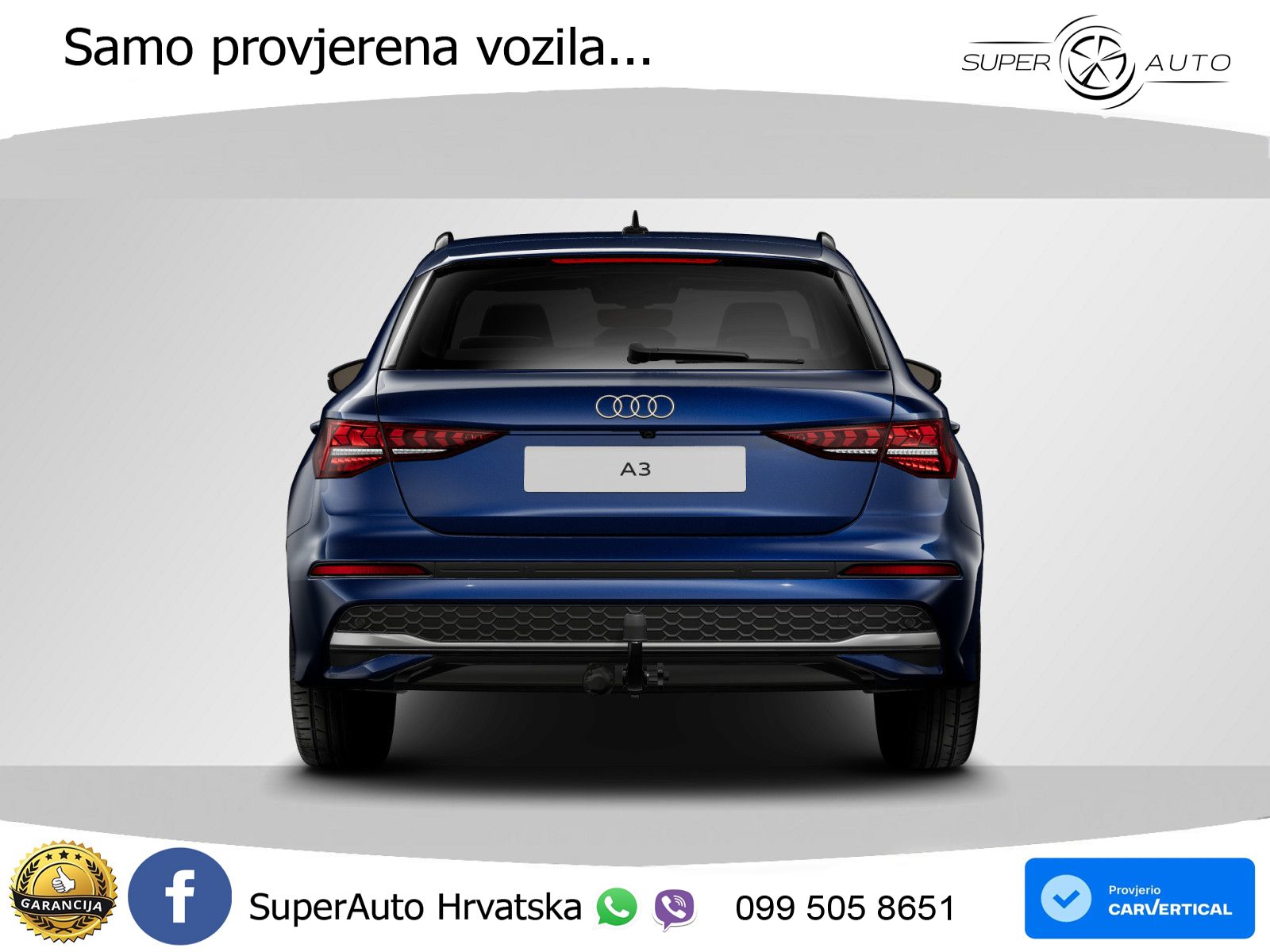 Audi A3 35 TFSI (150 KS) advanced LED+GR SJED+ACC