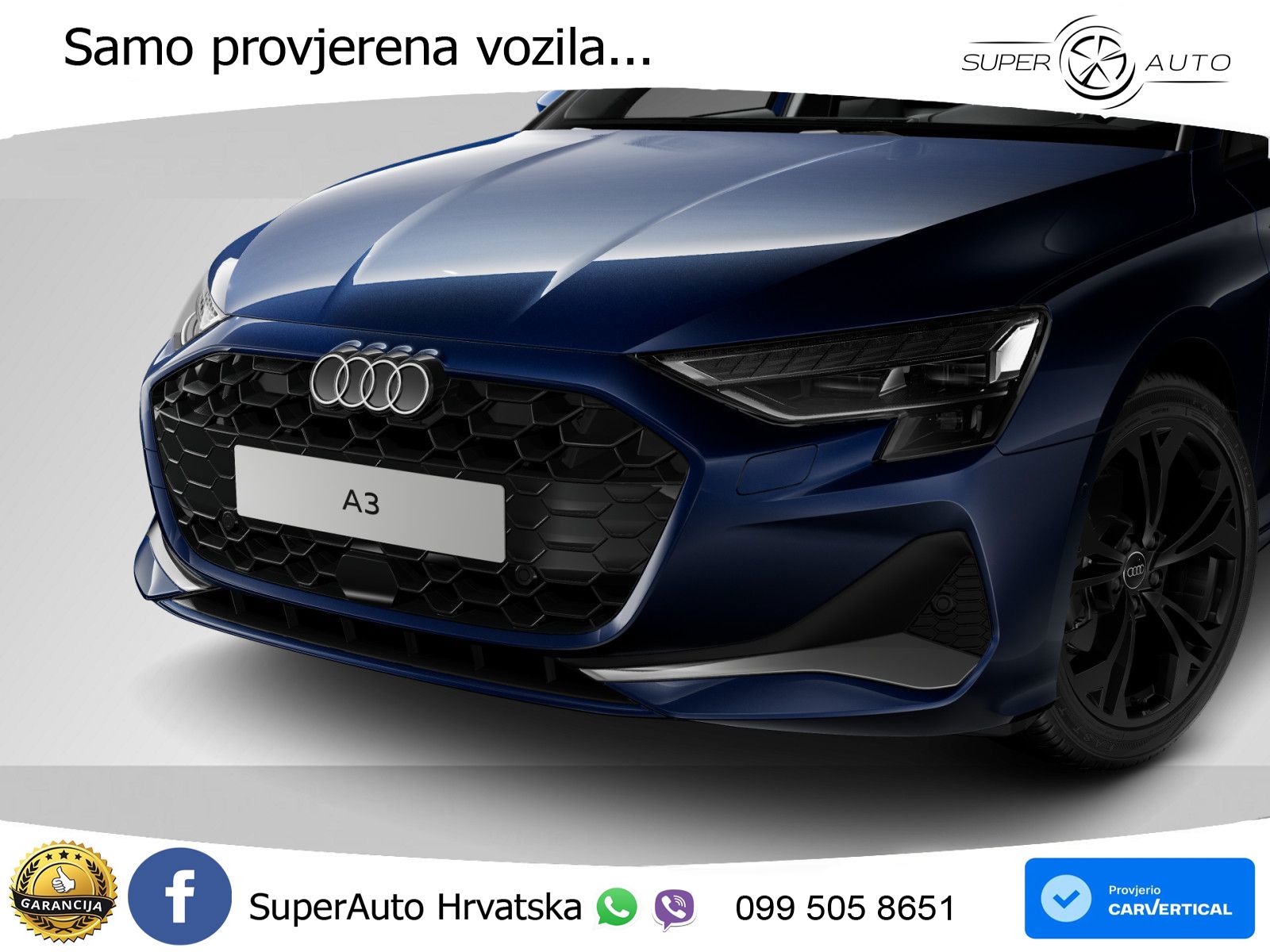 Audi A3 35 TFSI (150 KS) advanced LED+GR SJED+ACC