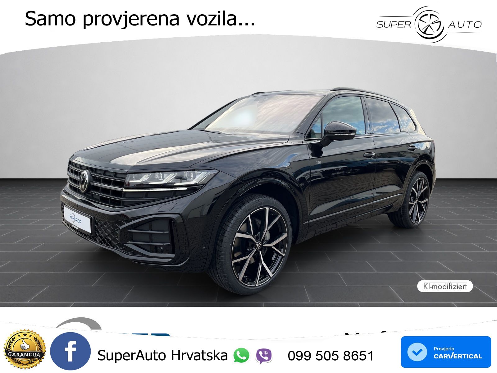 Volkswagen Touareg 3.0 V6 TDI (286 KS) 4MOTION Tiptronic ZRAČNI+ACC+GR SJED+KAM+PANO