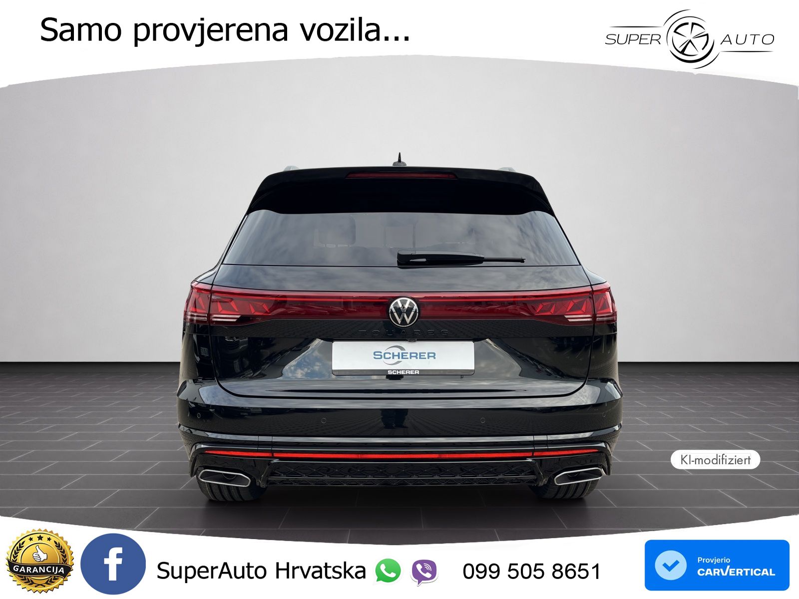 Volkswagen Touareg 3.0 V6 TDI (286 KS) 4MOTION Tiptronic ZRAČNI+ACC+GR SJED+KAM+PANO