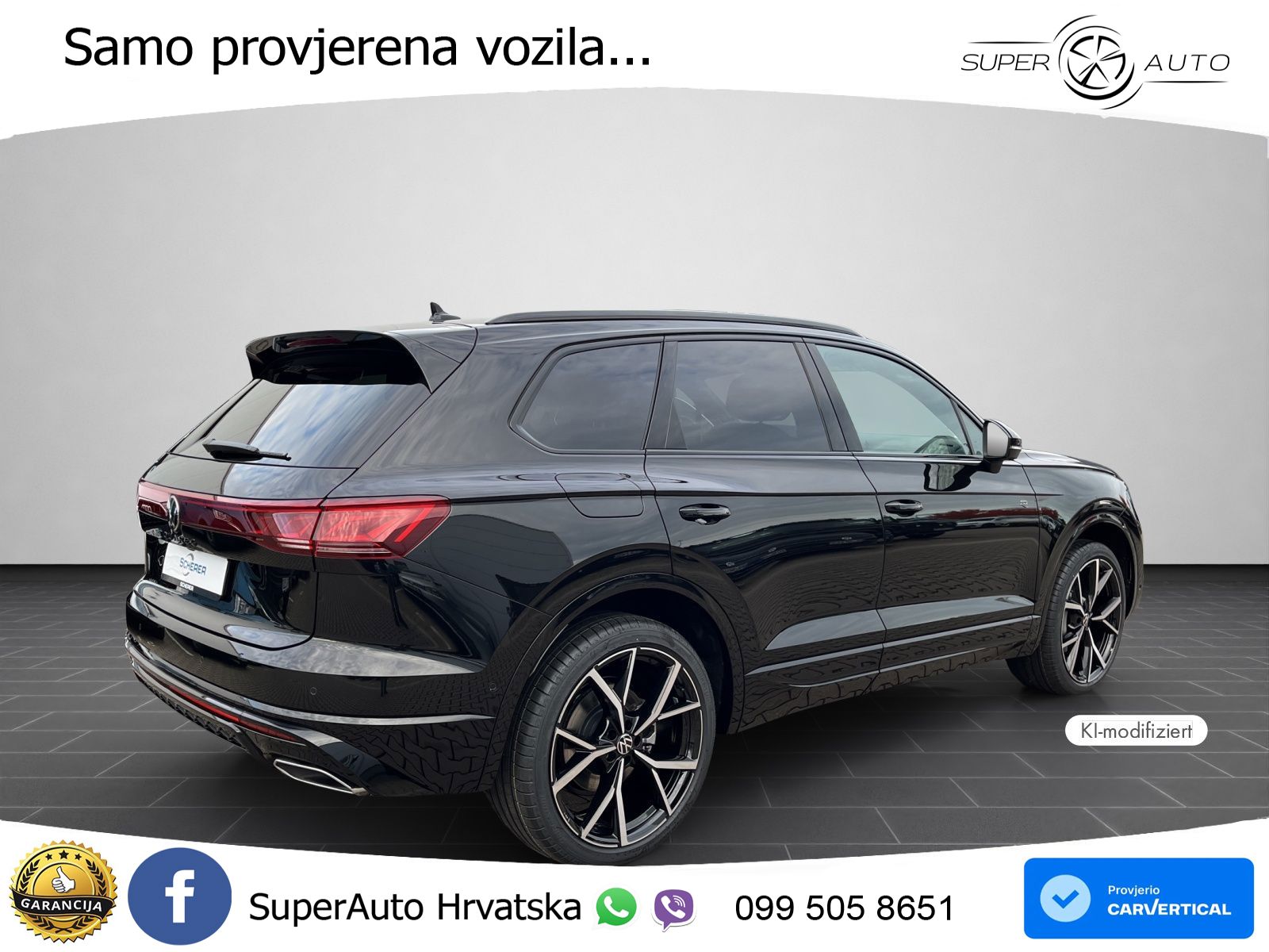 Volkswagen Touareg 3.0 V6 TDI (286 KS) 4MOTION Tiptronic ZRAČNI+ACC+GR SJED+KAM+PANO