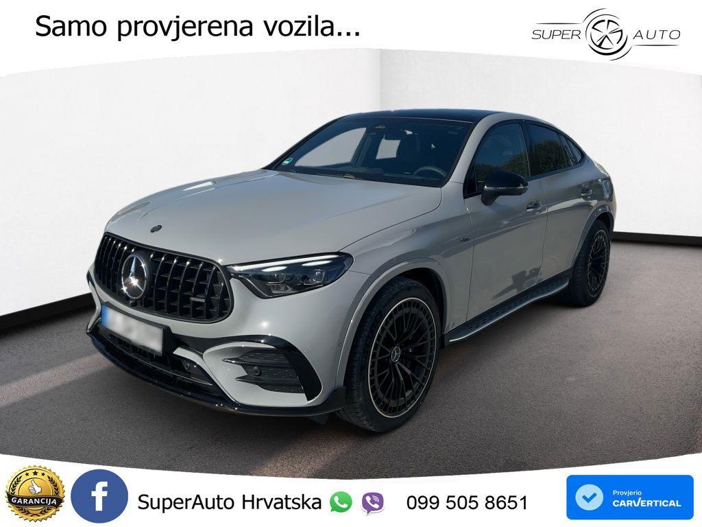 Mercedes AMG GLC 53 (449 KS) 4MATIC+ AMG SPEEDSHIFT TCT 9G ACC+HEAD+GR SJED+360+PANO