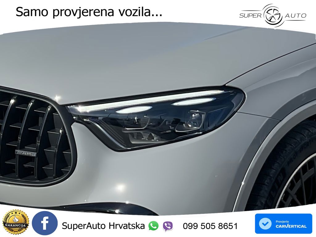 Mercedes AMG GLC 53 (449 KS) 4MATIC+ AMG SPEEDSHIFT TCT 9G ACC+HEAD+GR SJED+360+PANO