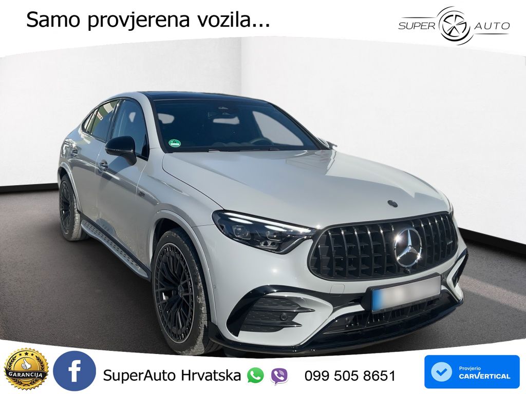 Mercedes AMG GLC 53 (449 KS) 4MATIC+ AMG SPEEDSHIFT TCT 9G ACC+HEAD+GR SJED+360+PANO