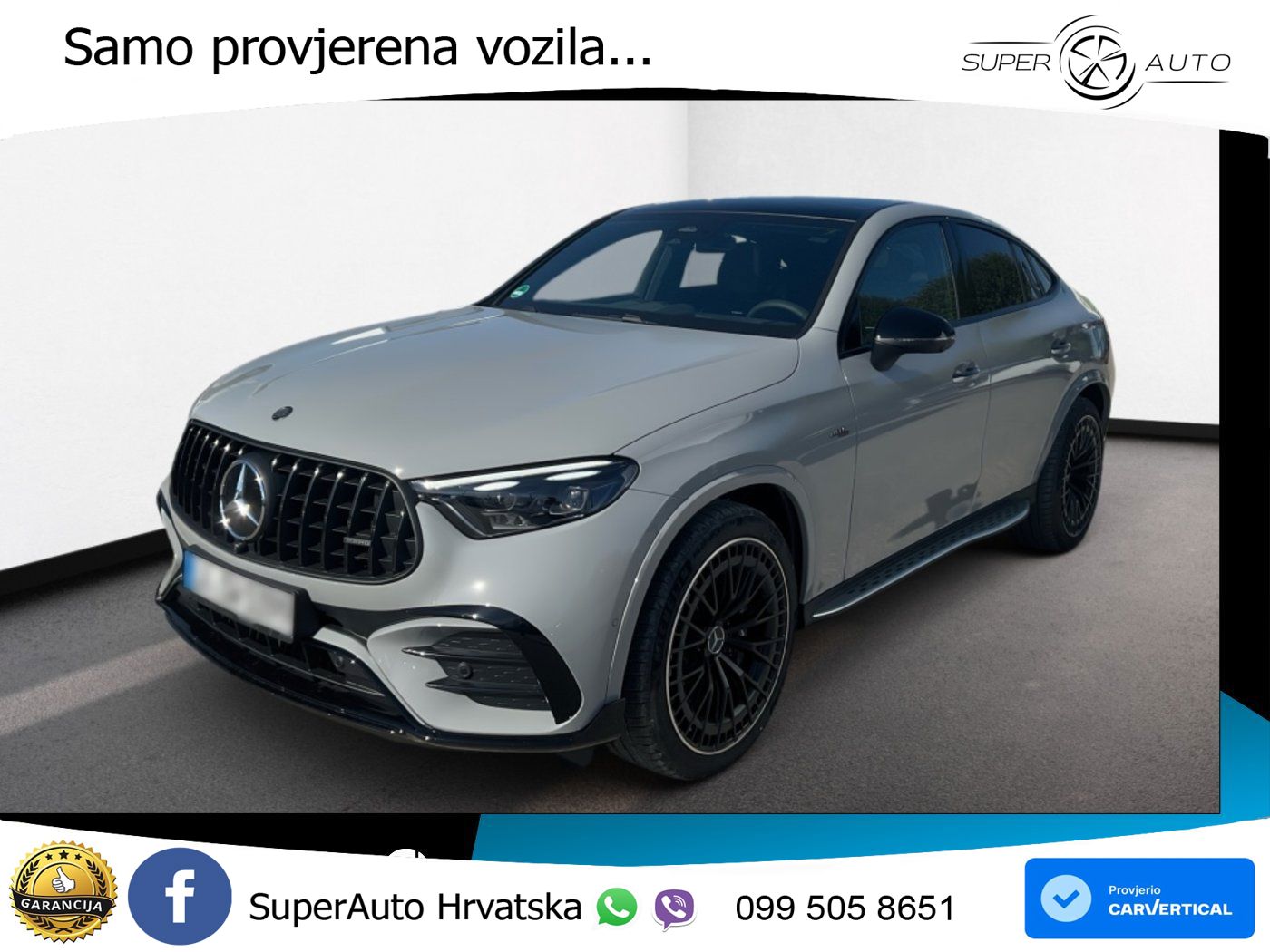 Mercedes AMG GLC 53 (449 KS) 4MATIC+ AMG SPEEDSHIFT TCT 9G ACC+HEAD+GR SJED+360+PANO