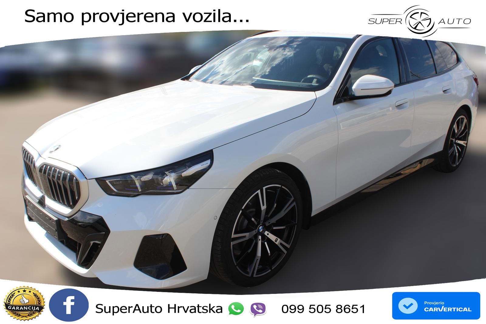 BMW 520i Touring (208 KS) Steptronic M Sport LED+GR SJED+ACC