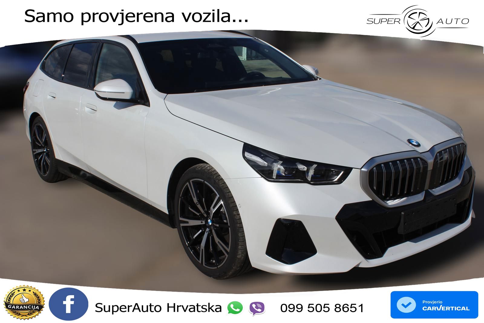 BMW 520i Touring (208 KS) Steptronic M Sport LED+GR SJED+ACC