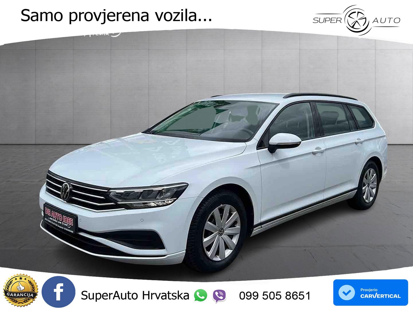 Volkswagen Passat Variant 1.5 TSI (150 KS) DSG ACT LED+GR SJED+ACC