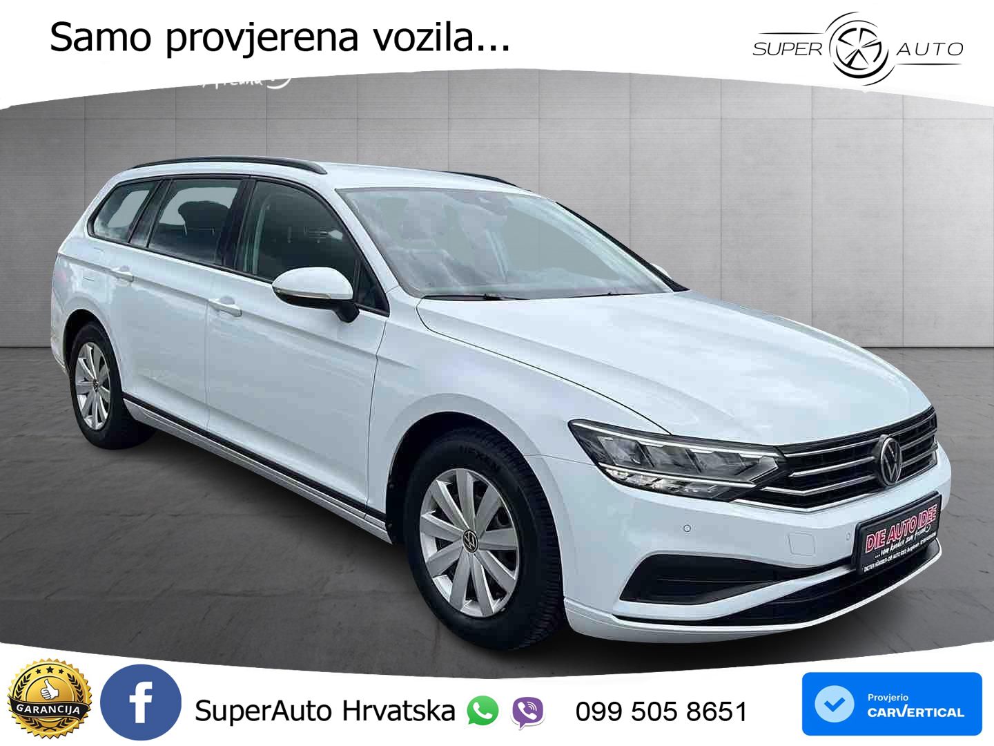 Volkswagen Passat Variant 1.5 TSI (150 KS) DSG ACT LED+GR SJED+ACC