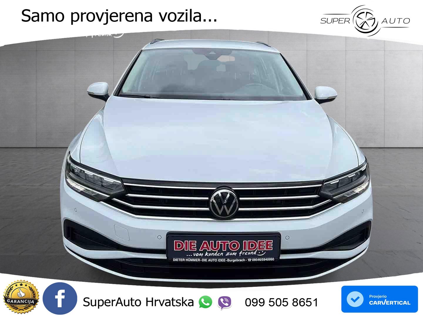 Volkswagen Passat Variant 1.5 TSI (150 KS) DSG ACT LED+GR SJED+ACC
