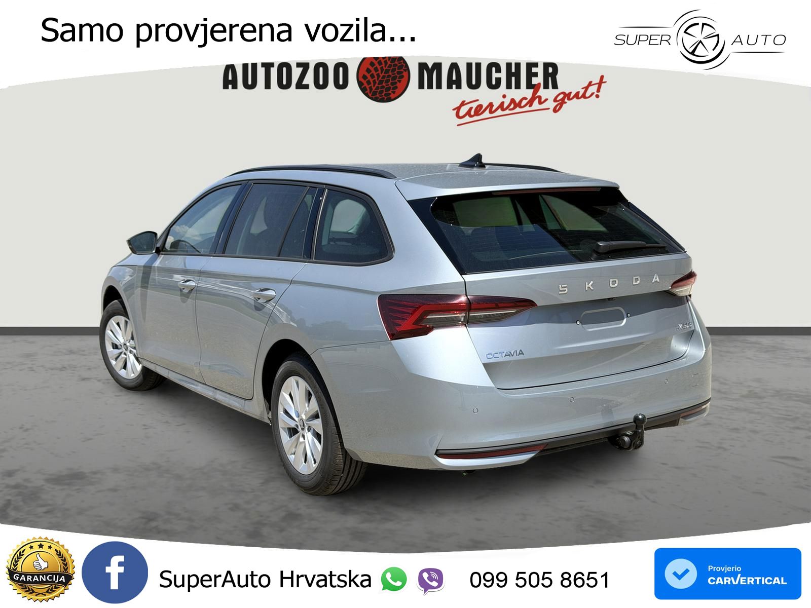 Škoda Octavia Combi 1.5 TSI (116 KS) DSG Selection LED+GR SJED+ACC
