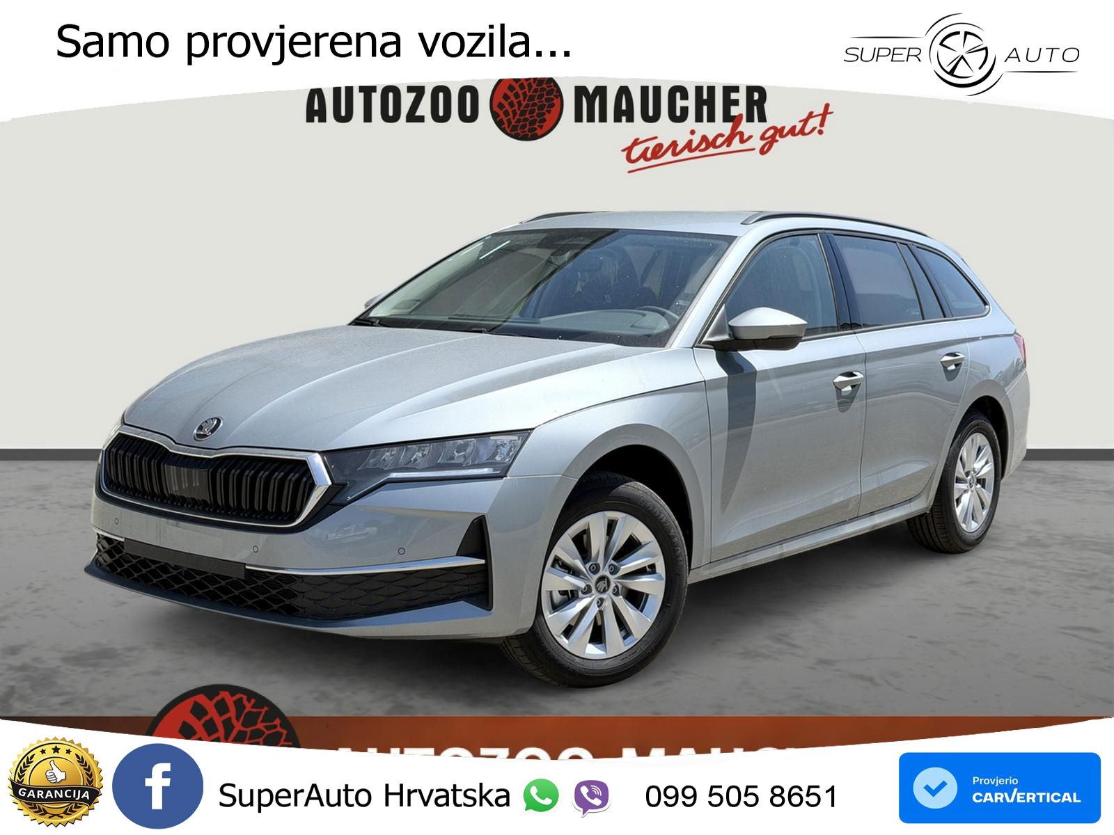Škoda Octavia Combi 1.5 TSI (116 KS) DSG Selection LED+GR SJED+ACC
