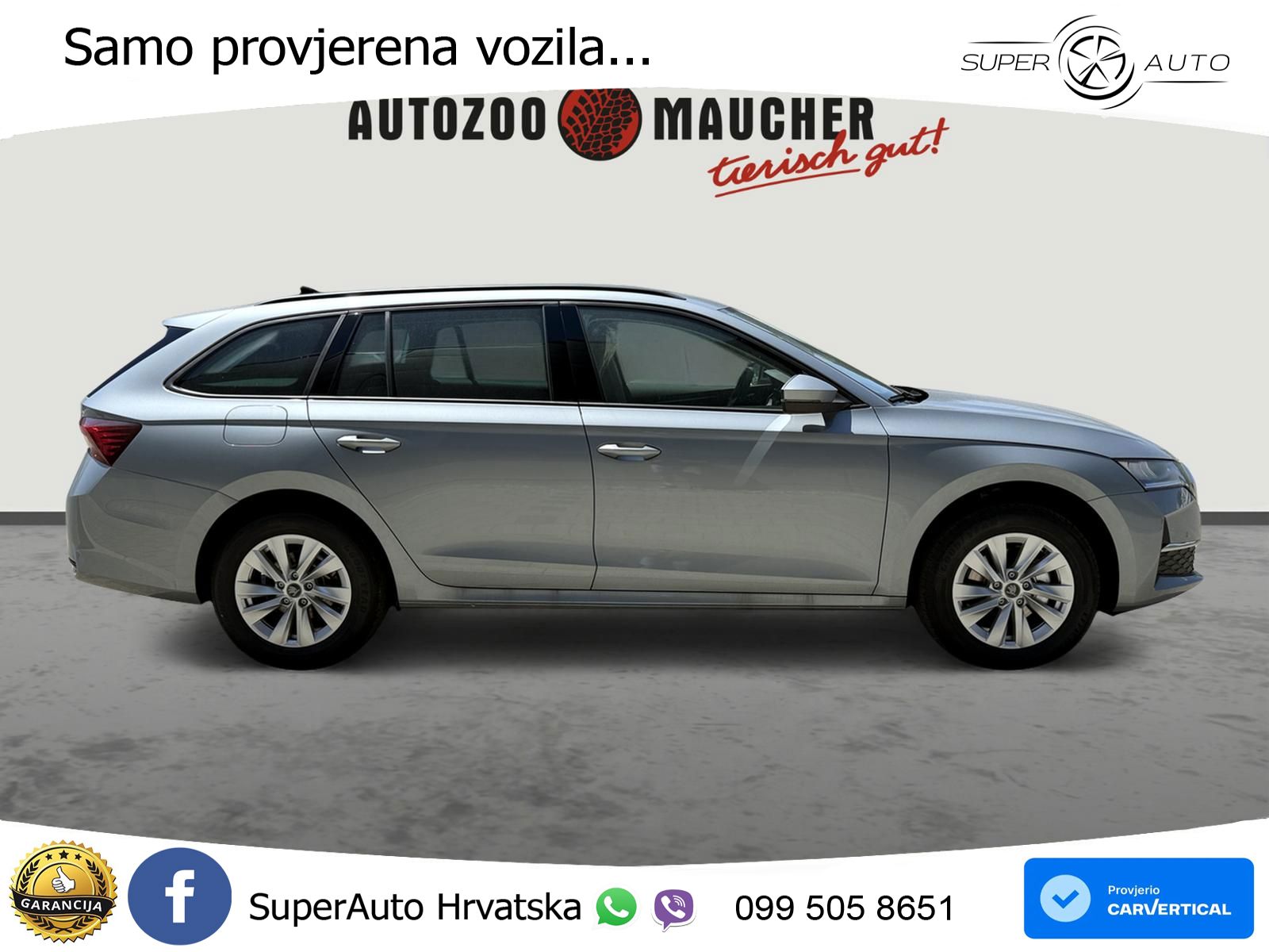Škoda Octavia Combi 1.5 TSI (116 KS) DSG Selection LED+GR SJED+ACC